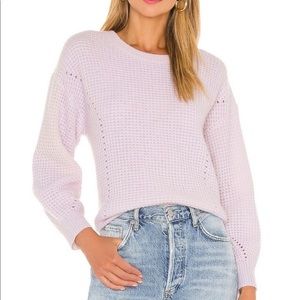 White + Warren Luxe Thermal Sweater in Washed Rosewater (NWT)